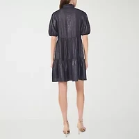 MSK Womens Short Sleeve Shift Dress