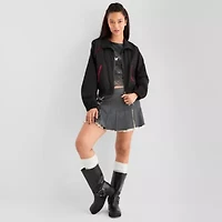 Joaquina for JCPenney Womens Lightweight Juniors Utility Jacket