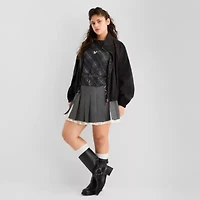 Joaquina for JCPenney Womens Juniors Plus Lightweight Logo Utility Jacket