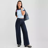 Joaquina for JCPenney Womens Crew Neck Short Sleeve Juniors T-Shirt