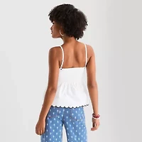 Joaquina for JCPenney Womens-Juniors Square Neck Tank Top