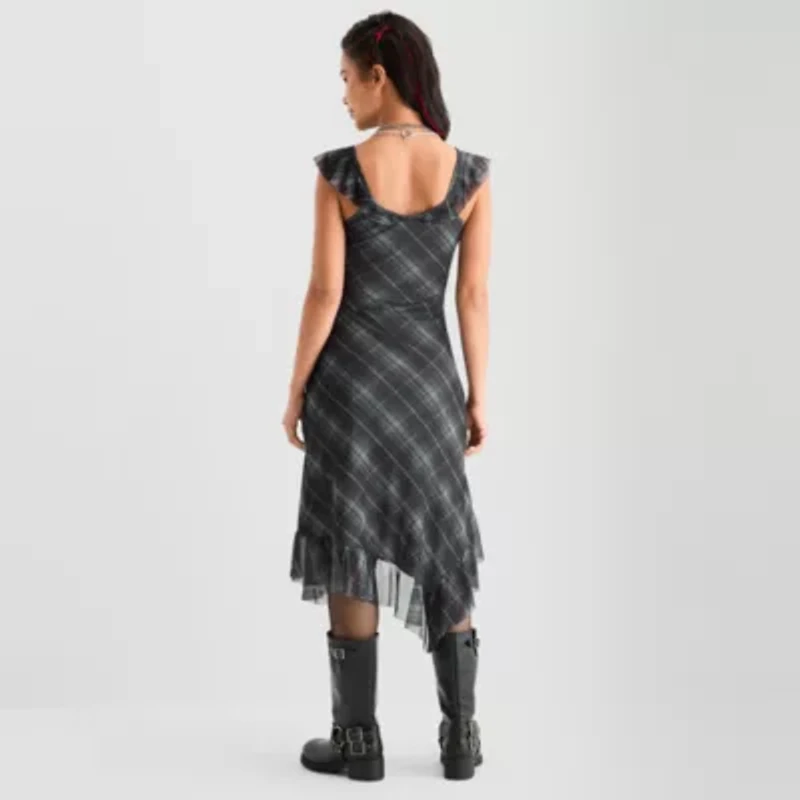 Joaquina for JCPenney Womens Juniors Sleeveless High-Low Maxi Dress