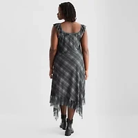 Joaquina for JCPenney Womens Juniors Plus Sleeveless High-Low Maxi Dress