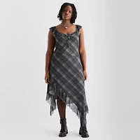 Joaquina for JCPenney Womens Juniors Plus Sleeveless High-Low Maxi Dress