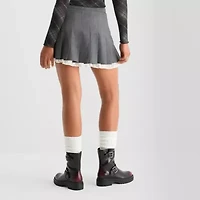 Joaquina for JCPenney Womens Juniors Low Rise Pleated Skirt