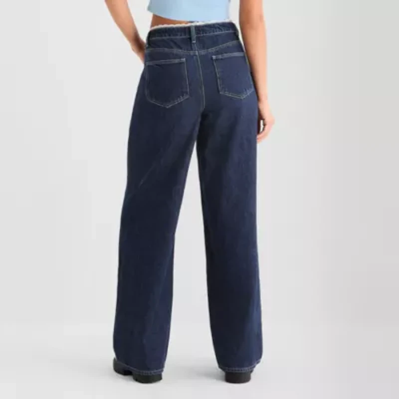 Joaquina for JCPenney Womens Juniors Low Rise Jean