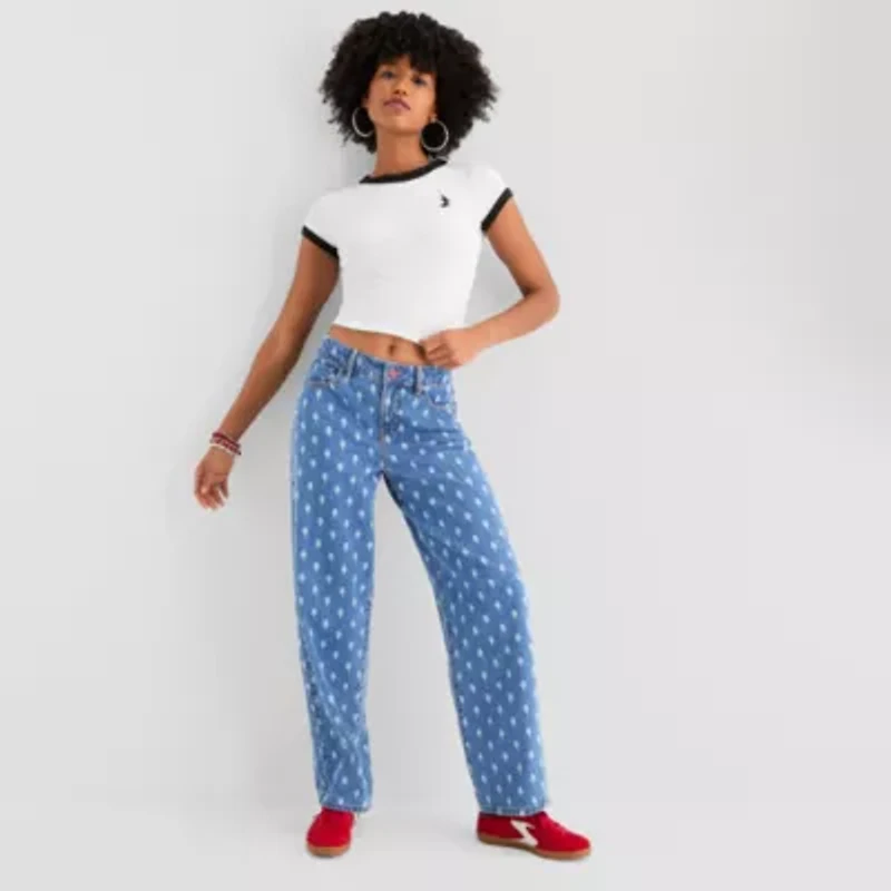 Joaquina for JCPenney Womens Juniors Low Rise Jean