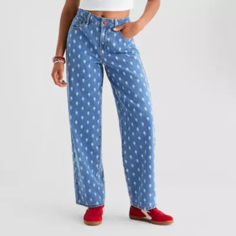 Joaquina for JCPenney Womens Juniors Low Rise Jean