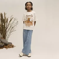 Levi's® Big Kid Girls Crew Neck Short Sleeve Oversized Graphic T-Shirt