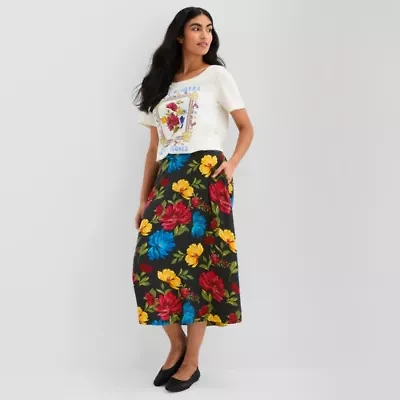 Hope & Wonder Womens Pleated Skirt