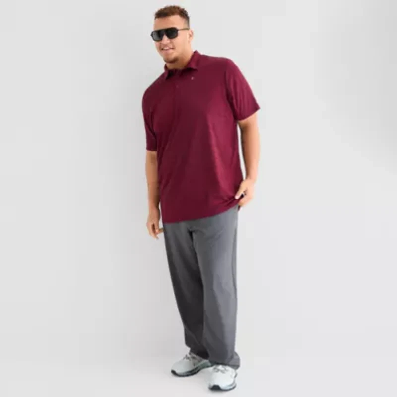 Xersion EverAir Big and Tall Mens Regular Fit Short Sleeve Polo Shirt