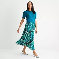 Liz Claiborne Womens A-Line Skirt-Petite