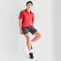 Stylus Mens Regular Fit Short Sleeve Supersoft Essential Polo Shirt