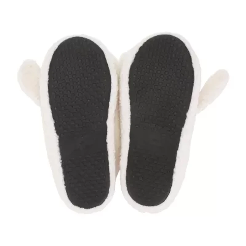 Cinnamoroll Womens Faux Fur Trim Slip-On Slippers