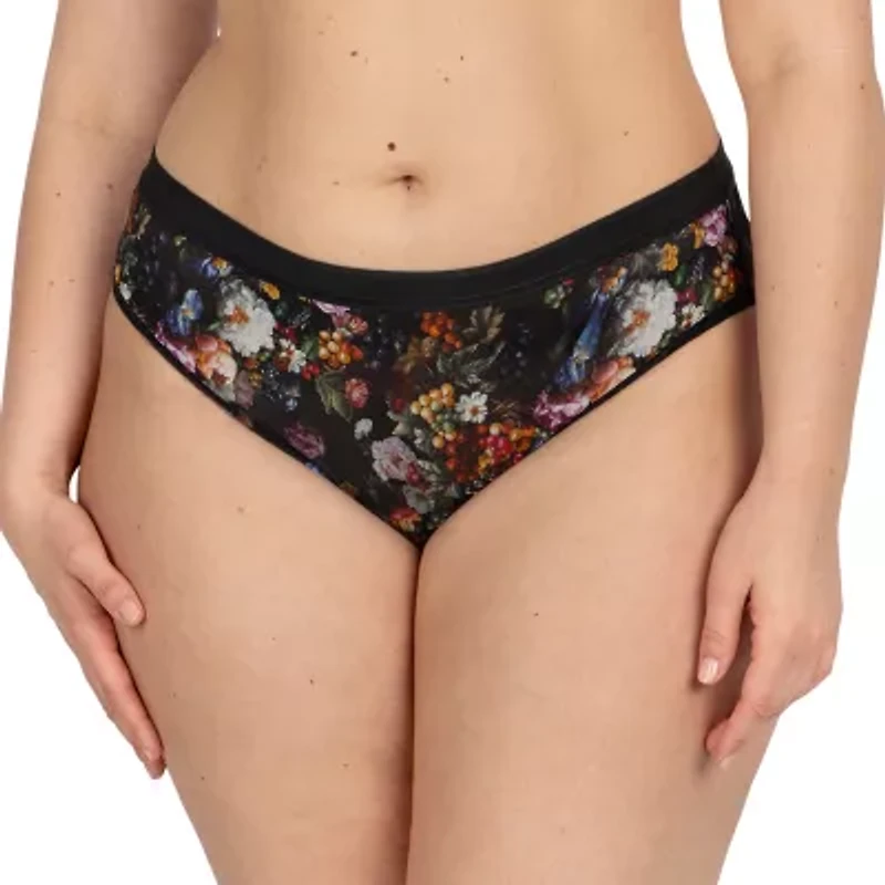 Curvy Couture Womens Average + Full Figure Brief Panty 1313s