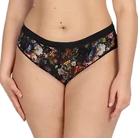 Curvy Couture Womens Average + Full Figure Brief Panty 1313s