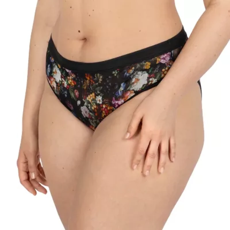 Curvy Couture Womens Average + Full Figure Brief Panty 1313s