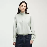 PUMA Womens High Neck Long Sleeve Pullover Sweater