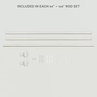 Exclusive Home Curtains Napoleon 1 Adjustable Curtain Rod