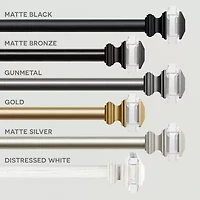 Exclusive Home Curtains Prism 1 Adjustable Curtain Rod