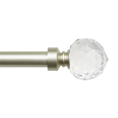 Exclusive Home Curtains Crystal Ball 1 Adjustable Curtain Rod