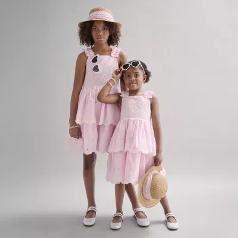 Blueberi Boulevard Little & Big Kid Girls Sleeveless A-Line Dress