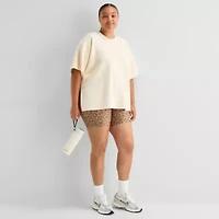Xersion Womens Crew Neck Short Sleeve Active Plus T-Shirt