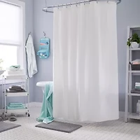 Home Expressions Dobby Stripe Shower Curtain
