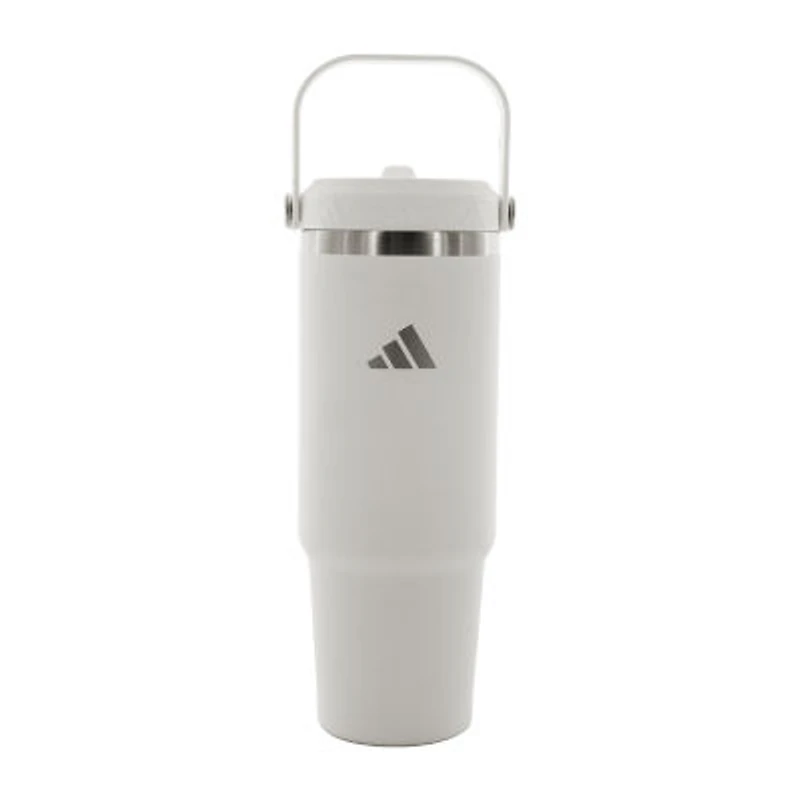 adidas Steel Straw 900 Metal White Water Bottle