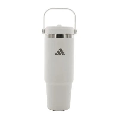 adidas Steel Straw 900 Metal White Water Bottle