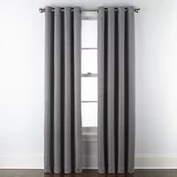Max Blackout Prescott Grommet Top 100% Single Curtain Panel