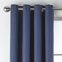 Max Blackout Prescott Grommet Top 100% Single Curtain Panel