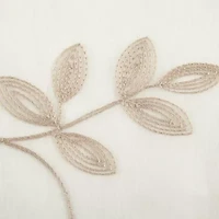 Regal Home Meadow Embroidered 2-pc. Rod Pocket Window Tier