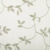 Regal Home Meadow Embroidered 2-pc. Rod Pocket Window Tier