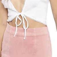 Forever 21 Juniors Womens Corduroy A-Line Skirt
