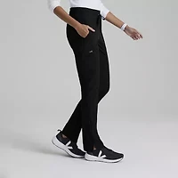 Barco One Bop597 Uplift 5-Pocket Mid-Rise Tapered Leg Womens Plus Tall Moisture Wicking Scrub Pant