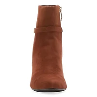 Liz Claiborne Womens Tudor Stacked Heel Booties