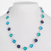 Liz Claiborne Beaded Womens 17 Inch Collar Necklace