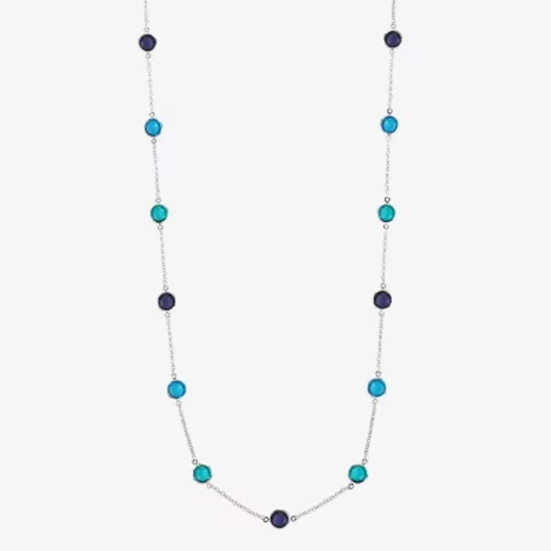 Liz Claiborne Beaded Womens 36 Inch Strand Necklace