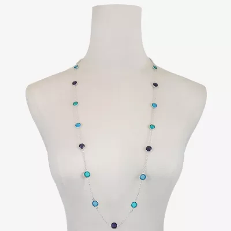 Liz Claiborne Beaded Womens 36 Inch Strand Necklace