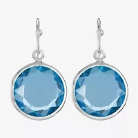 Liz Claiborne Beaded Womens Round Drop Earrings