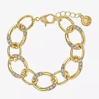 Liz Claiborne Womens Solid Link Bracelet
