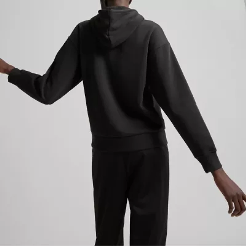 PUMA Live In Collection Womens Long Sleeve Fleece Active Hoodie