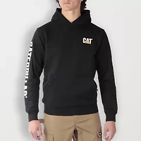 CAT Trademark Banner Mens Long Sleeve Fleece Hoodie