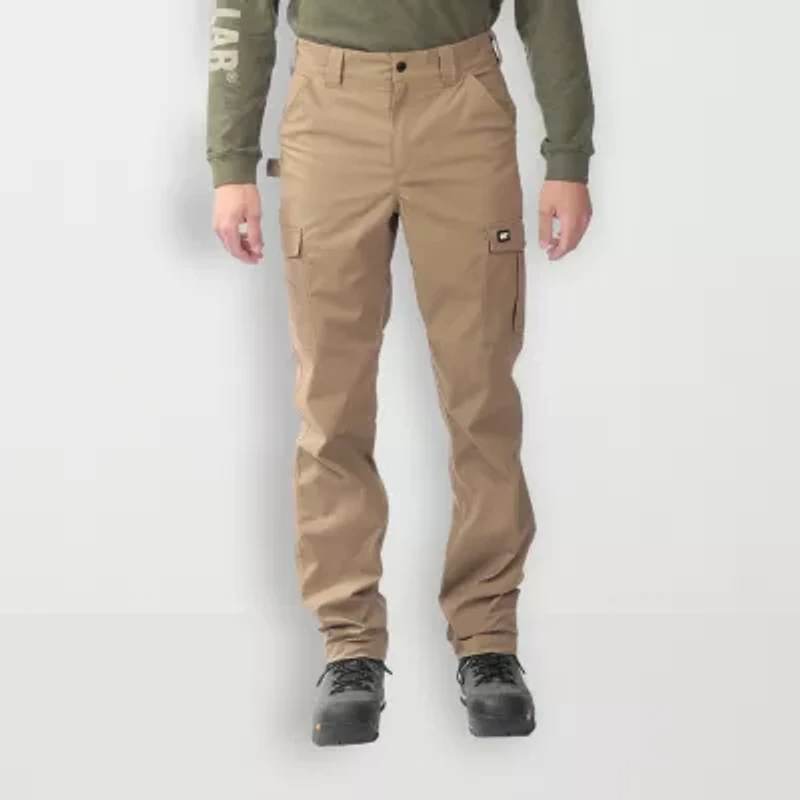 CAT Ripstop Mens Stretch Fabric Straight Fit Cargo Pant