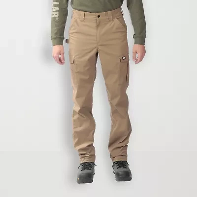 CAT Ripstop Mens Stretch Fabric Straight Fit Cargo Pant