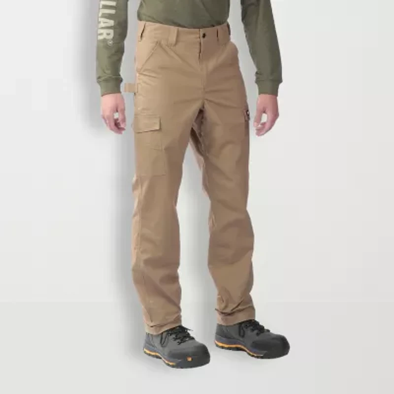 CAT Ripstop Mens Stretch Fabric Straight Fit Cargo Pant