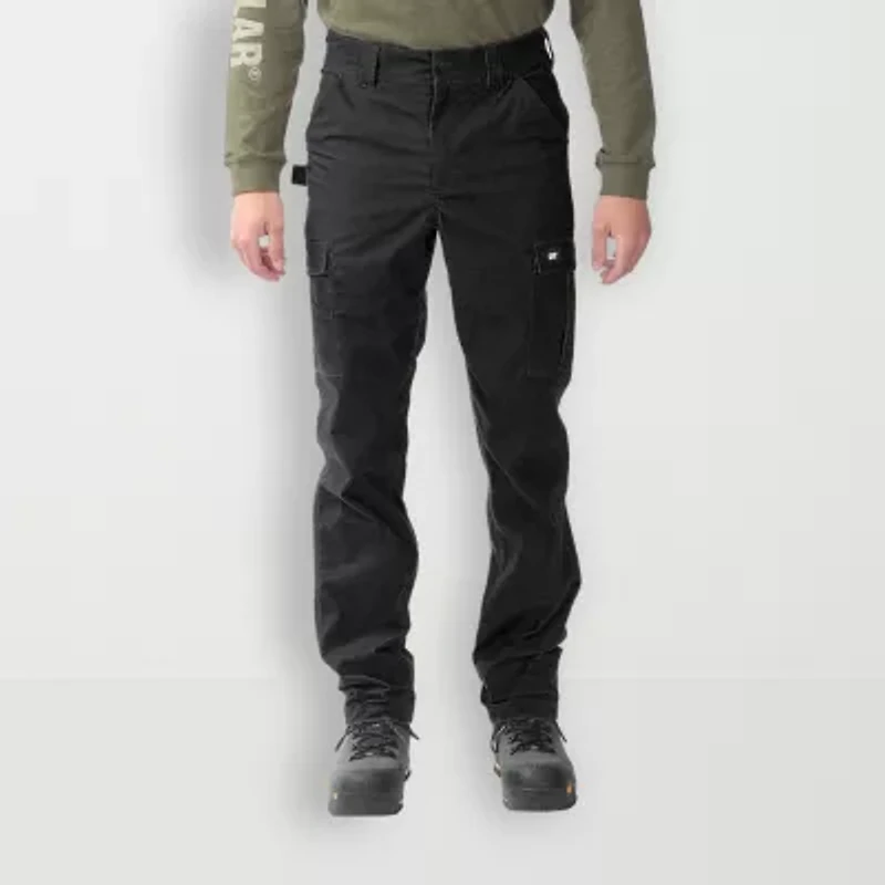 CAT Ripstop Mens Stretch Fabric Straight Fit Cargo Pant