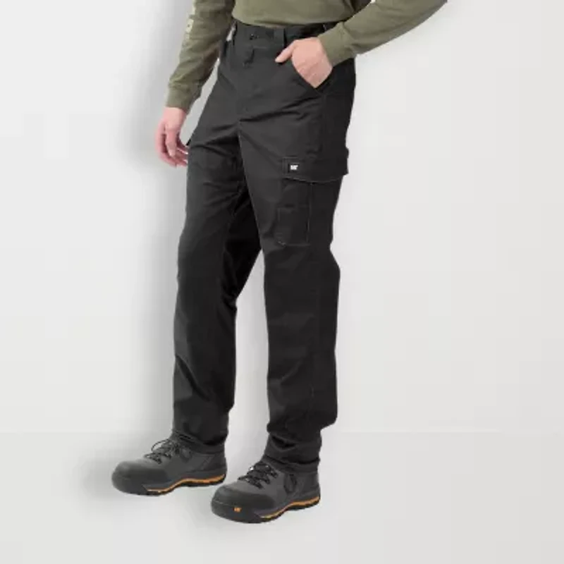 CAT Ripstop Mens Stretch Fabric Straight Fit Cargo Pant