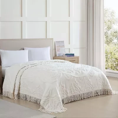 Beatrice Home Fashions Lotus Chenille Bedspread